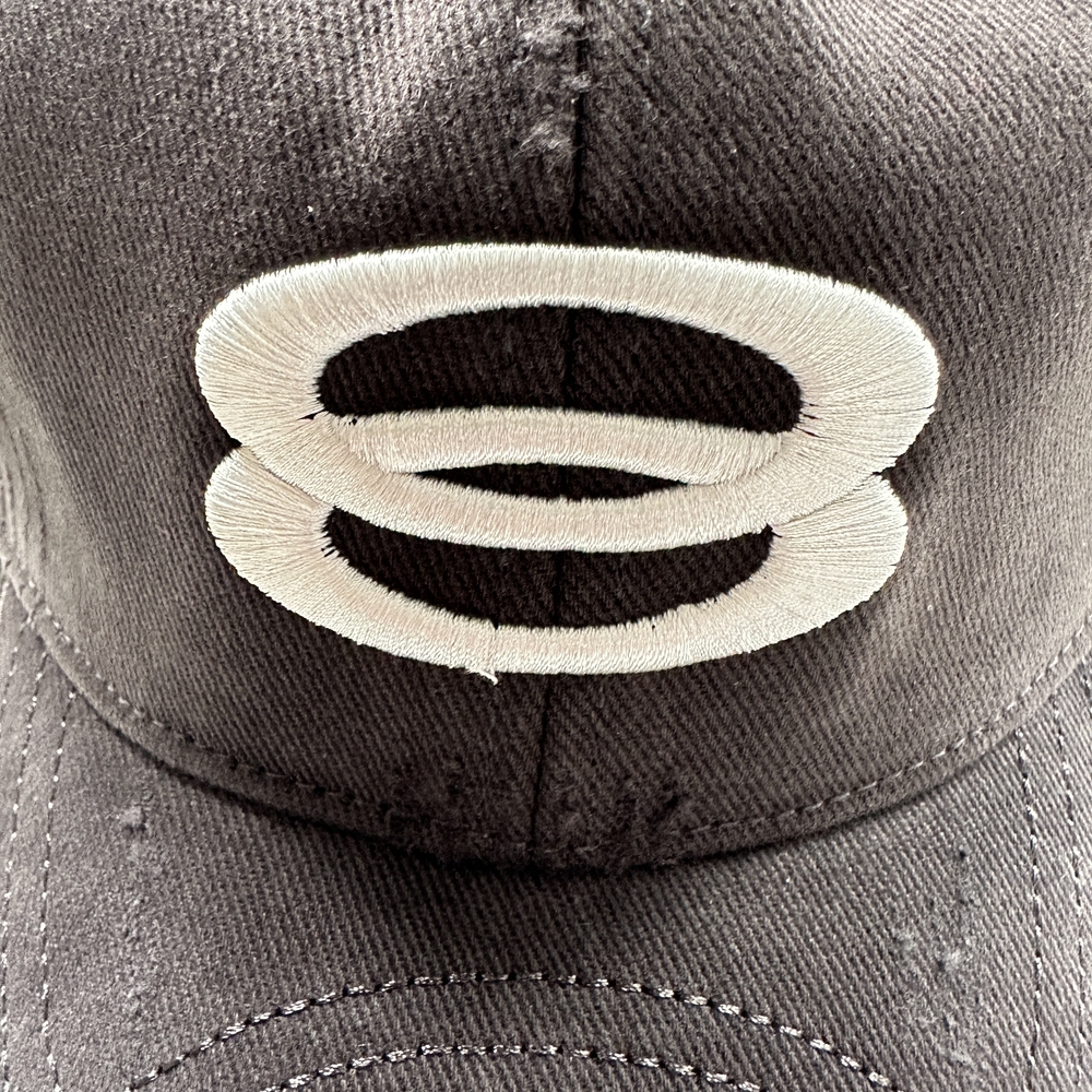 Balenciaga Black Distressed Baseball Cap with Double Brim and Embroidery - Picture 6 of 10